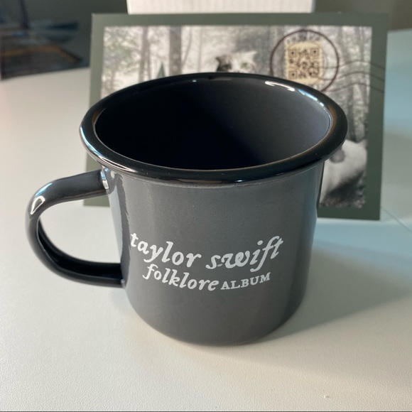 SOLD - the “in the trees” metal mug - Picture 3 of 5